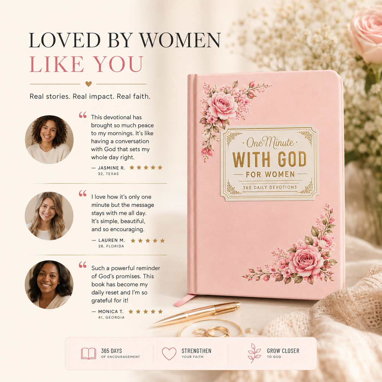 Virtus Co.™: Daily Minute with God for Women