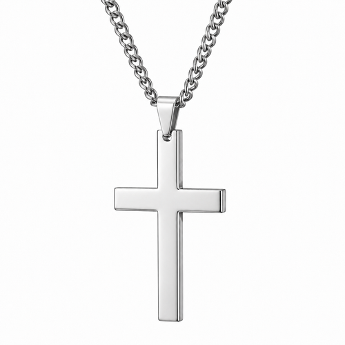Stainless Steel Cross Necklace