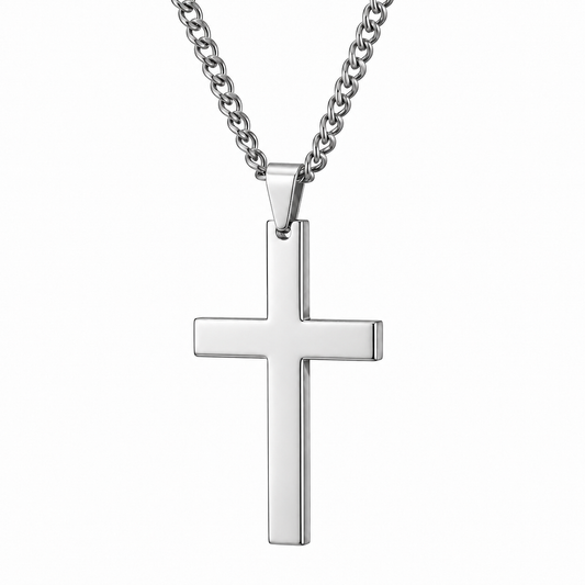 Stainless Steel Cross Necklace