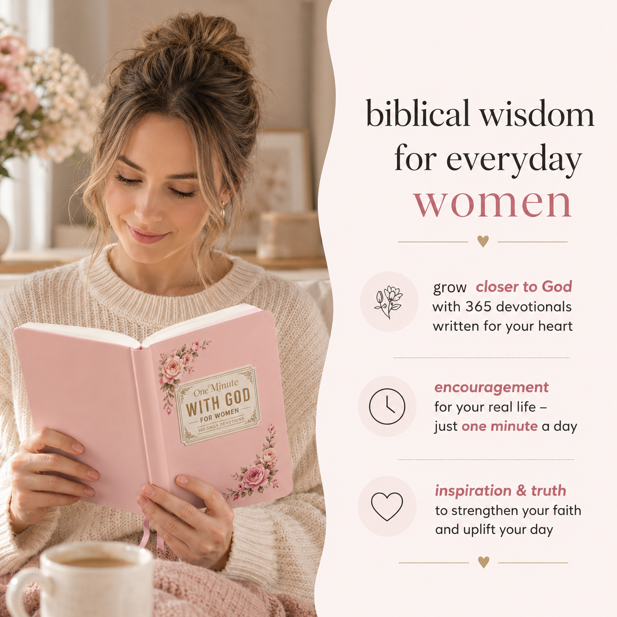 Virtus Co.™: Daily Minute with God for Women